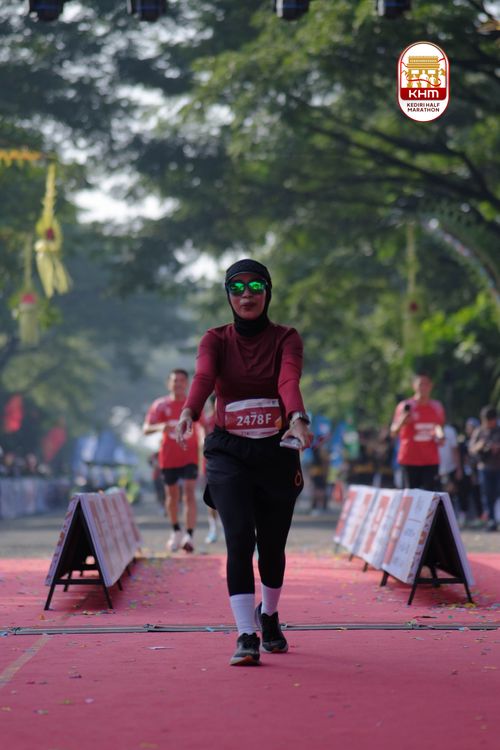 Race photo from Kediri Half Marathon 2025