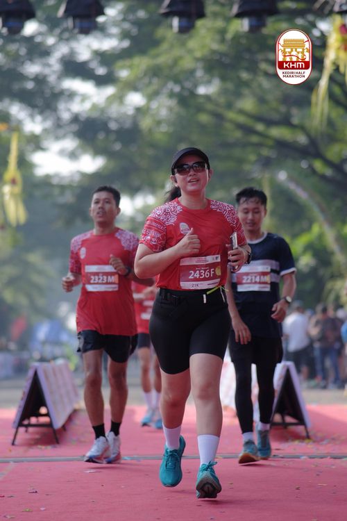 Race photo from Kediri Half Marathon 2025