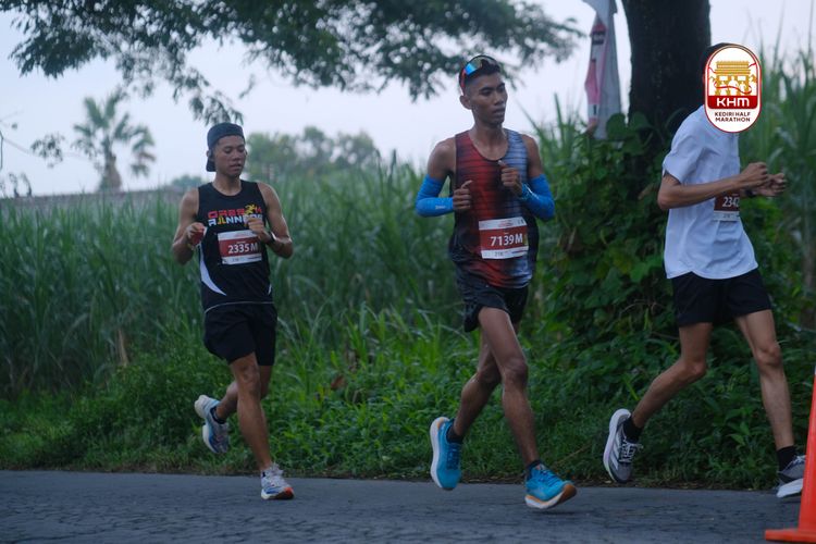 Race photo from Kediri Half Marathon 2025