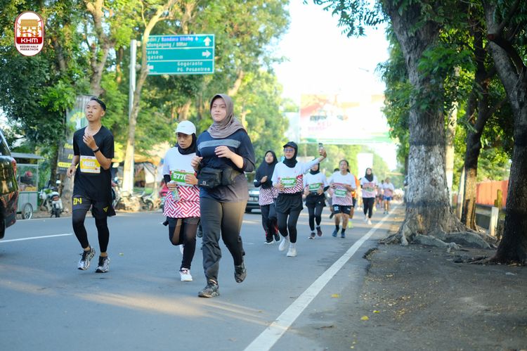 Race photo from Kediri Half Marathon 2024