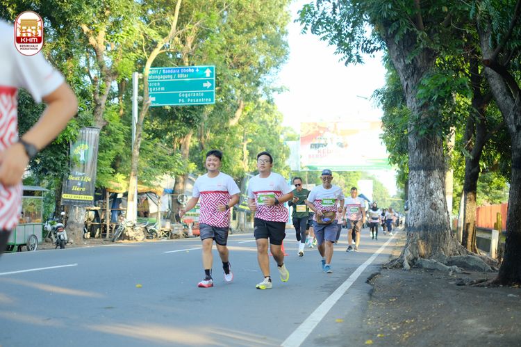 Race photo from Kediri Half Marathon 2024