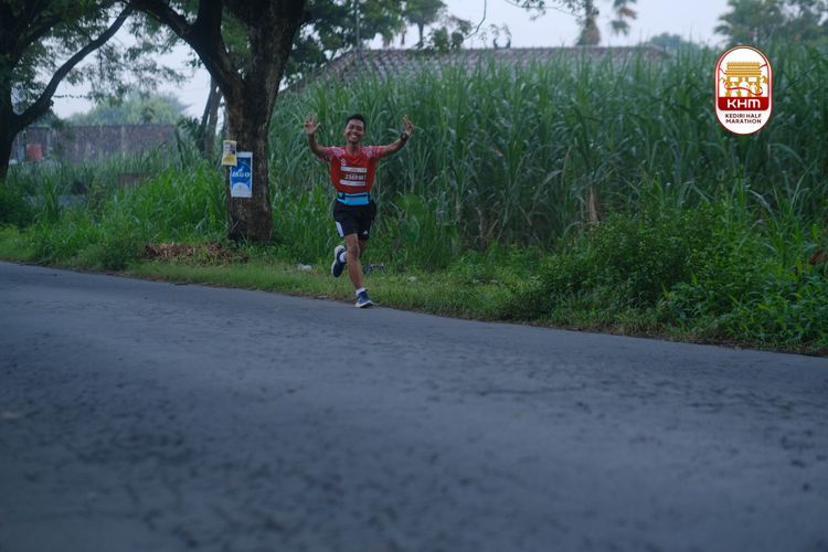 Race photo from Kediri Half Marathon 2025