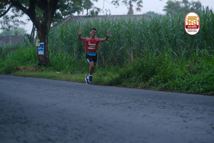 Race photo from Kediri Half Marathon 2025