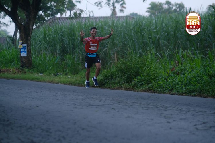 Race photo from Kediri Half Marathon 2025