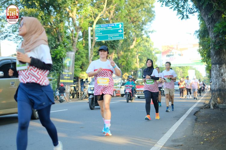 Race photo from Kediri Half Marathon 2024