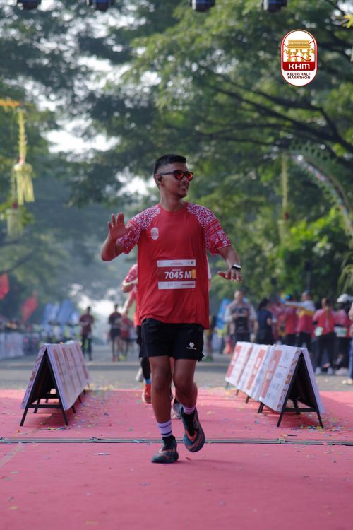 Race photo from Kediri Half Marathon 2025