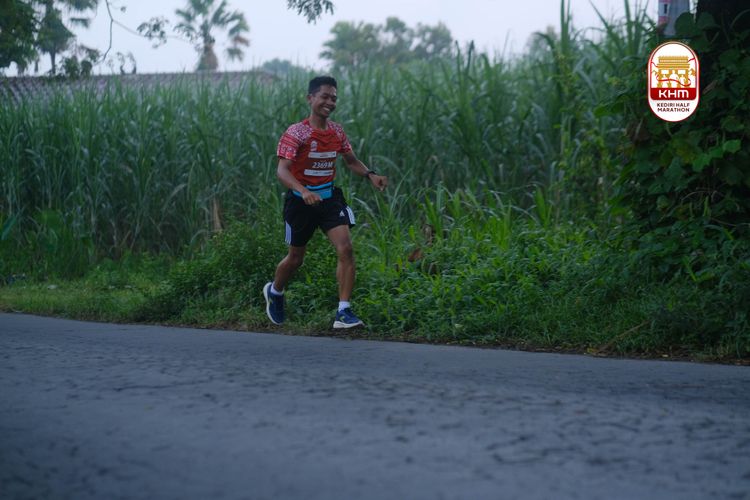 Race photo from Kediri Half Marathon 2025