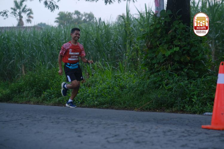 Race photo from Kediri Half Marathon 2025