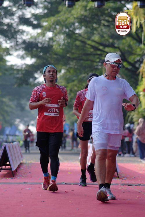 Race photo from Kediri Half Marathon 2025
