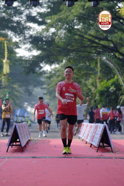 Race photo from Kediri Half Marathon 2025