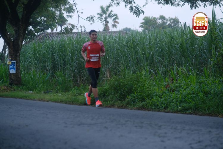 Race photo from Kediri Half Marathon 2025