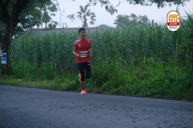 Race photo from Kediri Half Marathon 2025