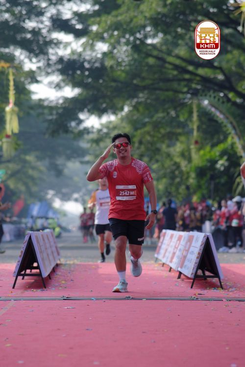 Race photo from Kediri Half Marathon 2025