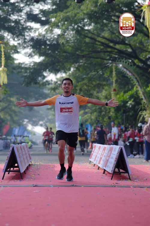 Race photo from Kediri Half Marathon 2025