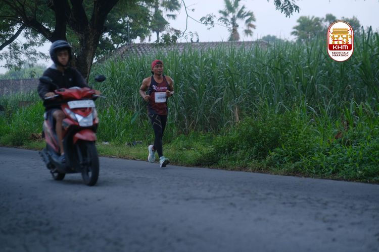Race photo from Kediri Half Marathon 2025