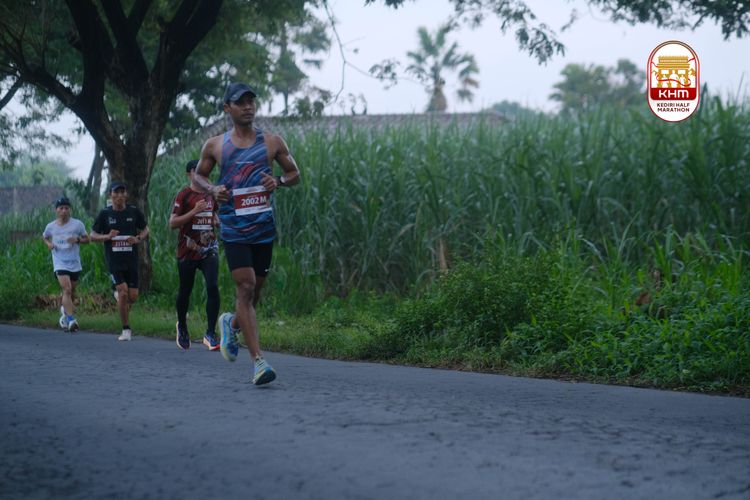 Race photo from Kediri Half Marathon 2025
