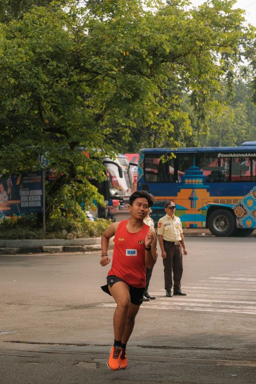 Race photo from Running 5 K