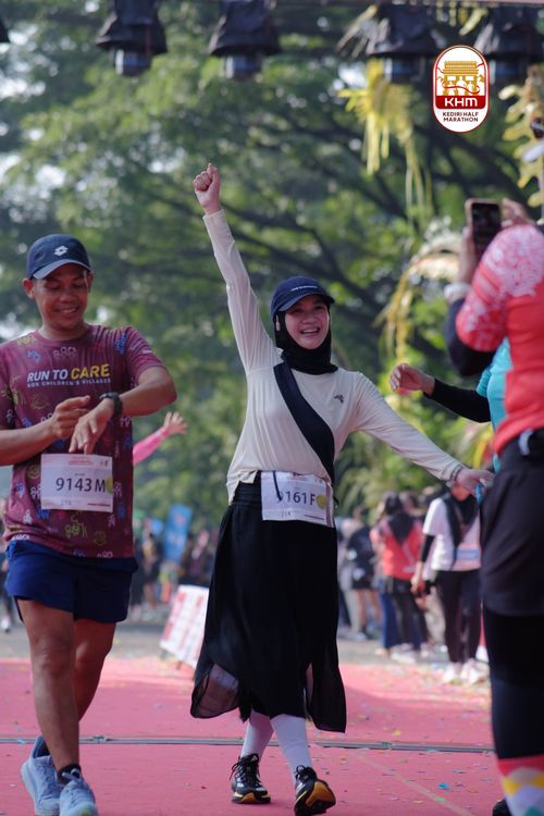 Race photo from Kediri Half Marathon 2025