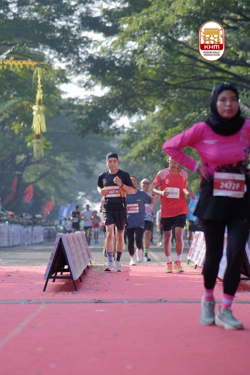 Race photo from Kediri Half Marathon 2025