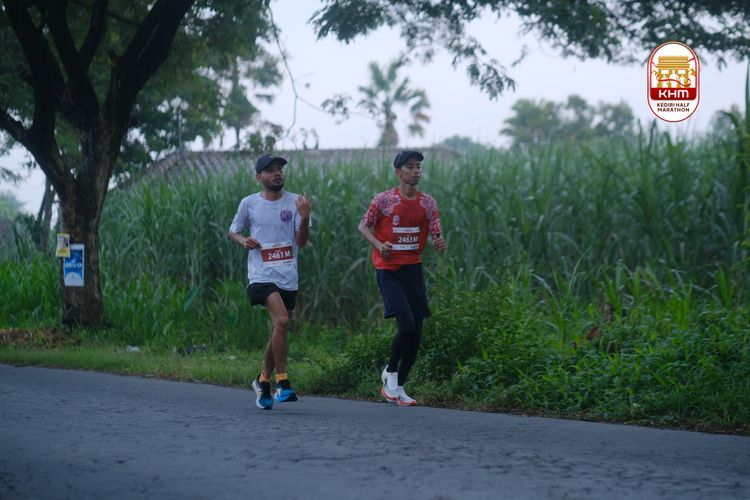 Race photo from Kediri Half Marathon 2025