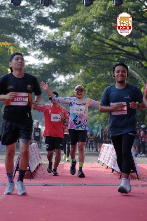 Race photo from Kediri Half Marathon 2025