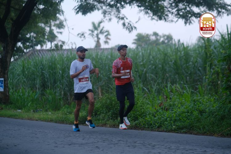 Race photo from Kediri Half Marathon 2025