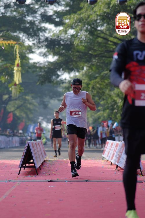 Race photo from Kediri Half Marathon 2025