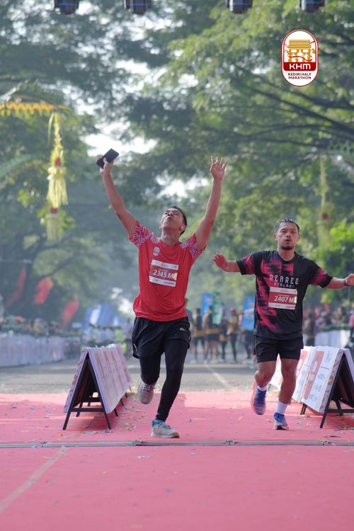 Race photo from Kediri Half Marathon 2025