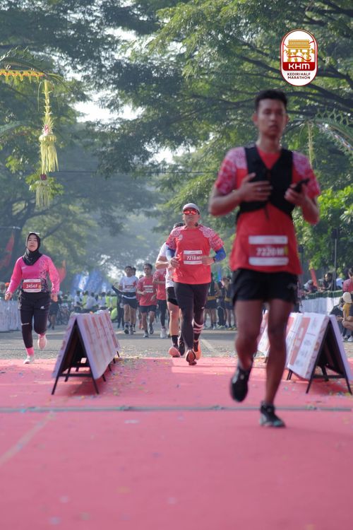 Race photo from Kediri Half Marathon 2025