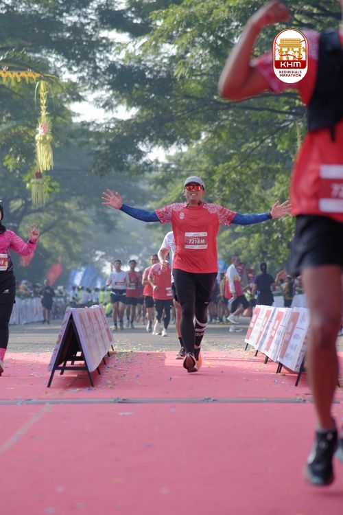 Race photo from Kediri Half Marathon 2025