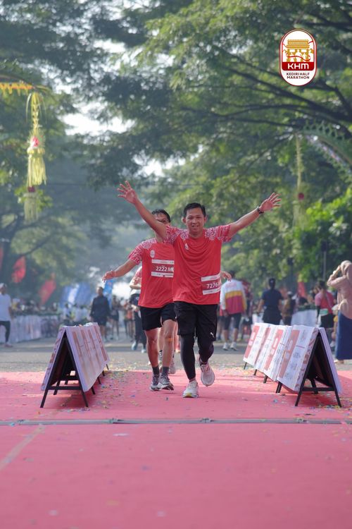 Race photo from Kediri Half Marathon 2025