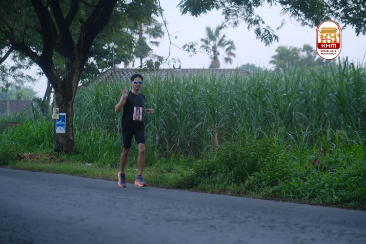 Race photo from Kediri Half Marathon 2025