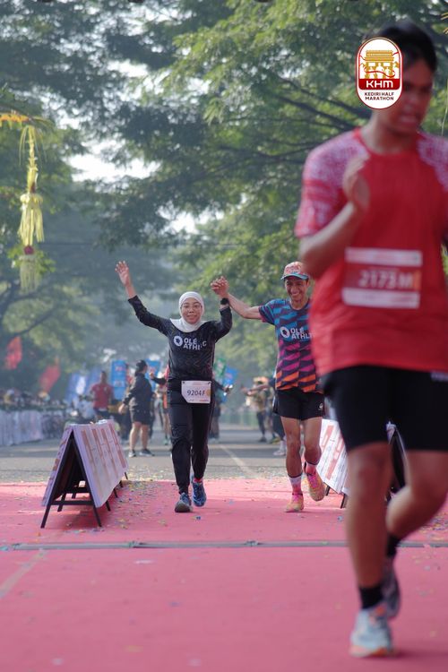 Race photo from Kediri Half Marathon 2025