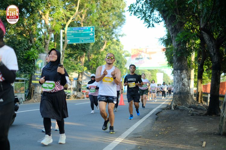 Race photo from Kediri Half Marathon 2024