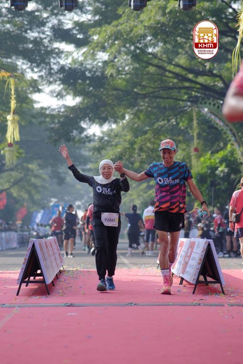 Race photo from Kediri Half Marathon 2025