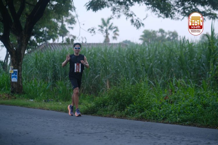 Race photo from Kediri Half Marathon 2025