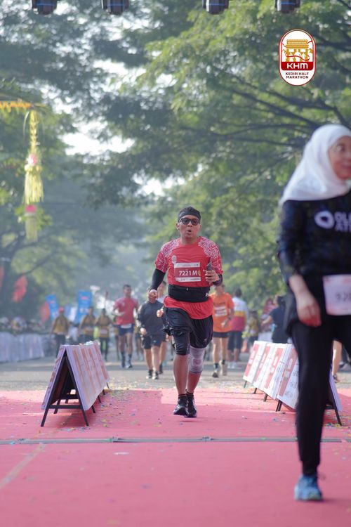 Race photo from Kediri Half Marathon 2025