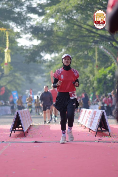 Race photo from Kediri Half Marathon 2025