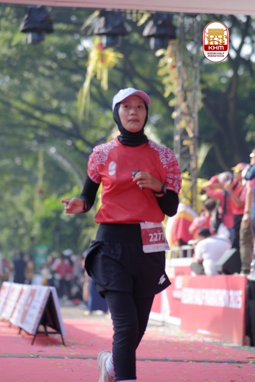 Race photo from Kediri Half Marathon 2025
