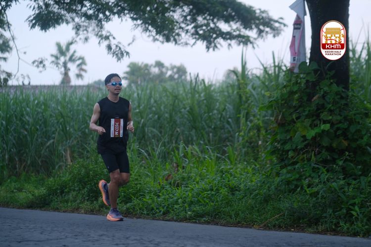 Race photo from Kediri Half Marathon 2025