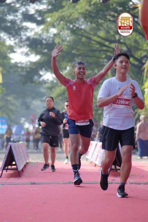 Race photo from Kediri Half Marathon 2025