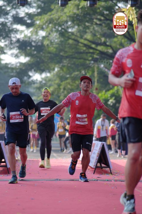 Race photo from Kediri Half Marathon 2025