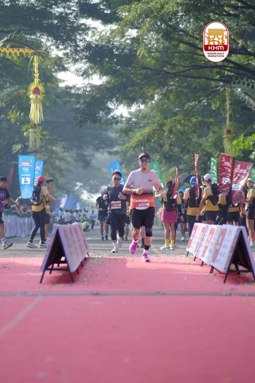 Race photo from Kediri Half Marathon 2025