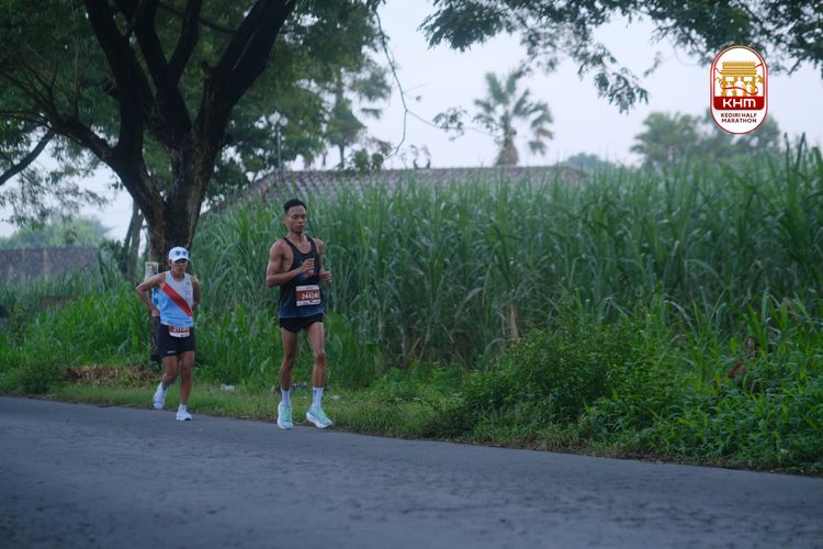 Race photo from Kediri Half Marathon 2025