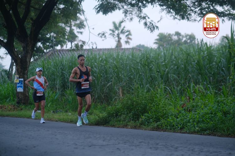 Race photo from Kediri Half Marathon 2025