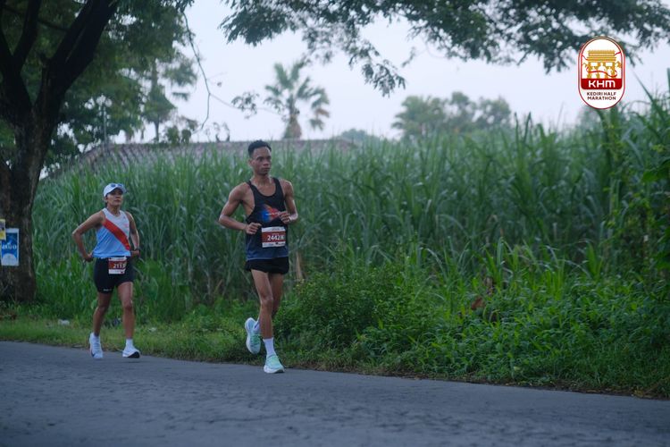 Race photo from Kediri Half Marathon 2025