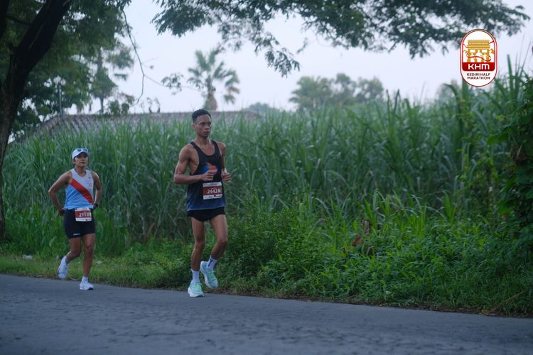 Race photo from Kediri Half Marathon 2025