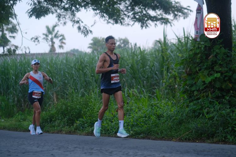 Race photo from Kediri Half Marathon 2025