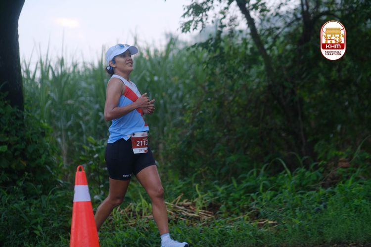 Race photo from Kediri Half Marathon 2025