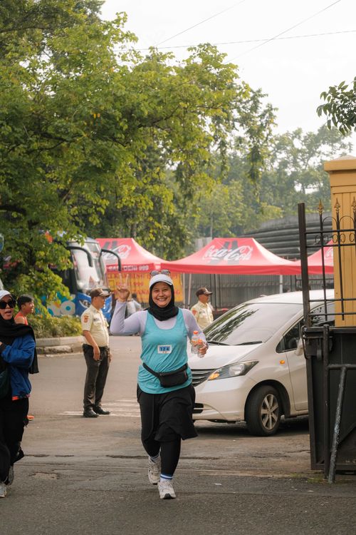 Race photo from Running 5 K